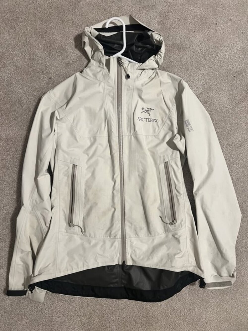Arc'teryx Beta SL Gore-Tex Paclite Hardshell Jacket Women's S Vintage 2004 Moon
